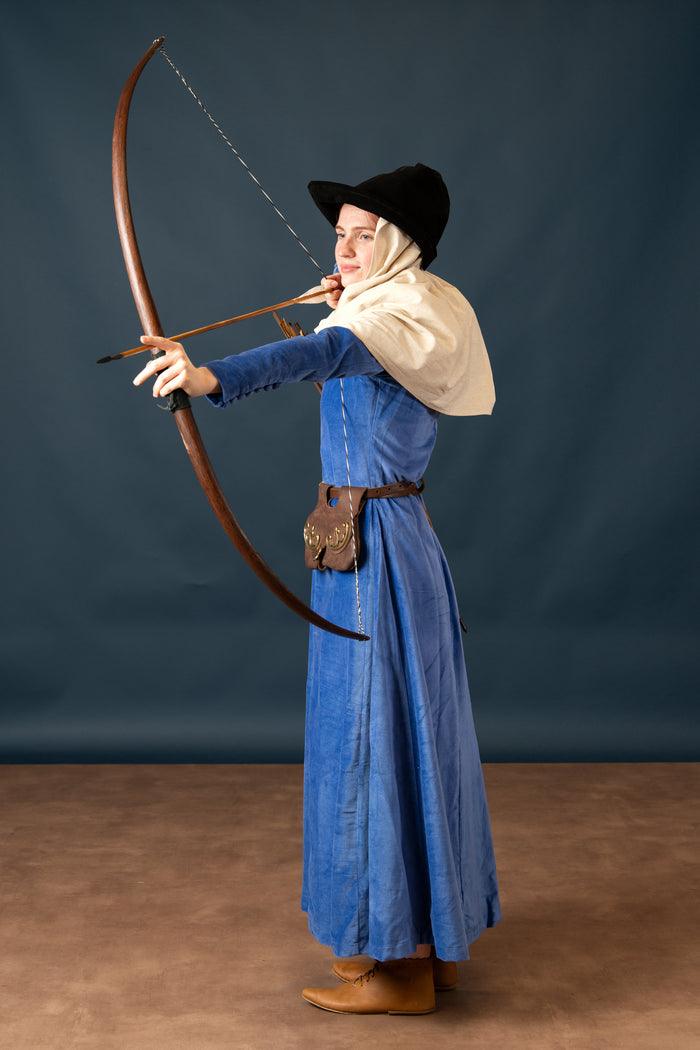 Robin Hood, leather, black