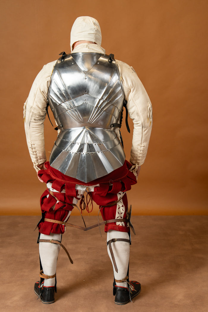 Gothic cuirass with faulds and culet, 1–1.2 mm
