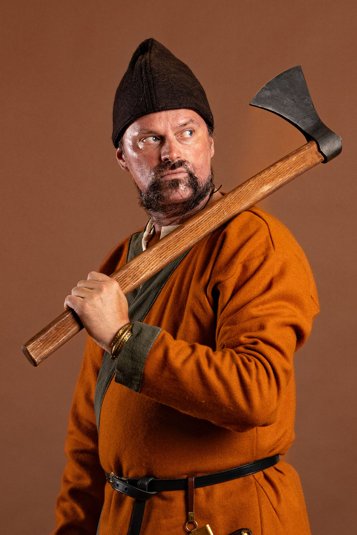 Viking axe Braga, type H, blunt (battle-ready)