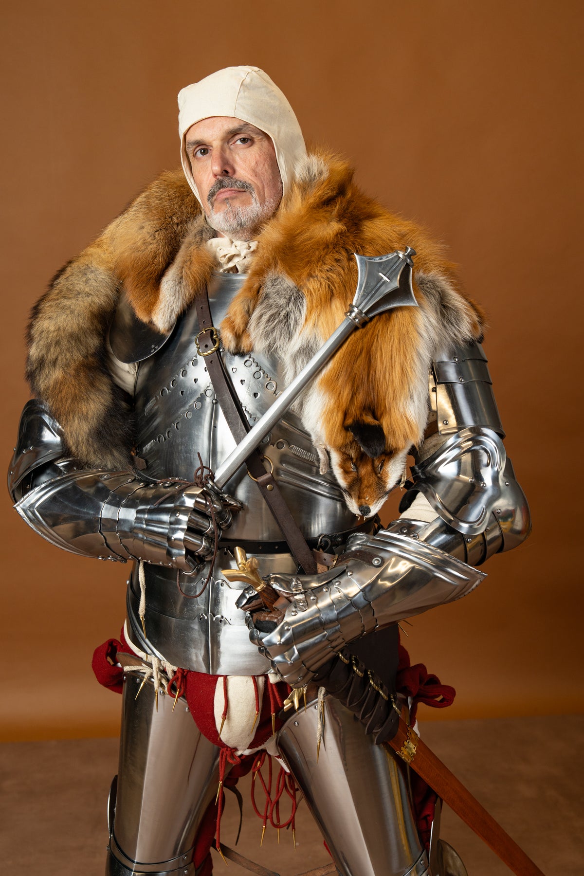 Gothic cuirass with faulds and culet, 1–1.2 mm