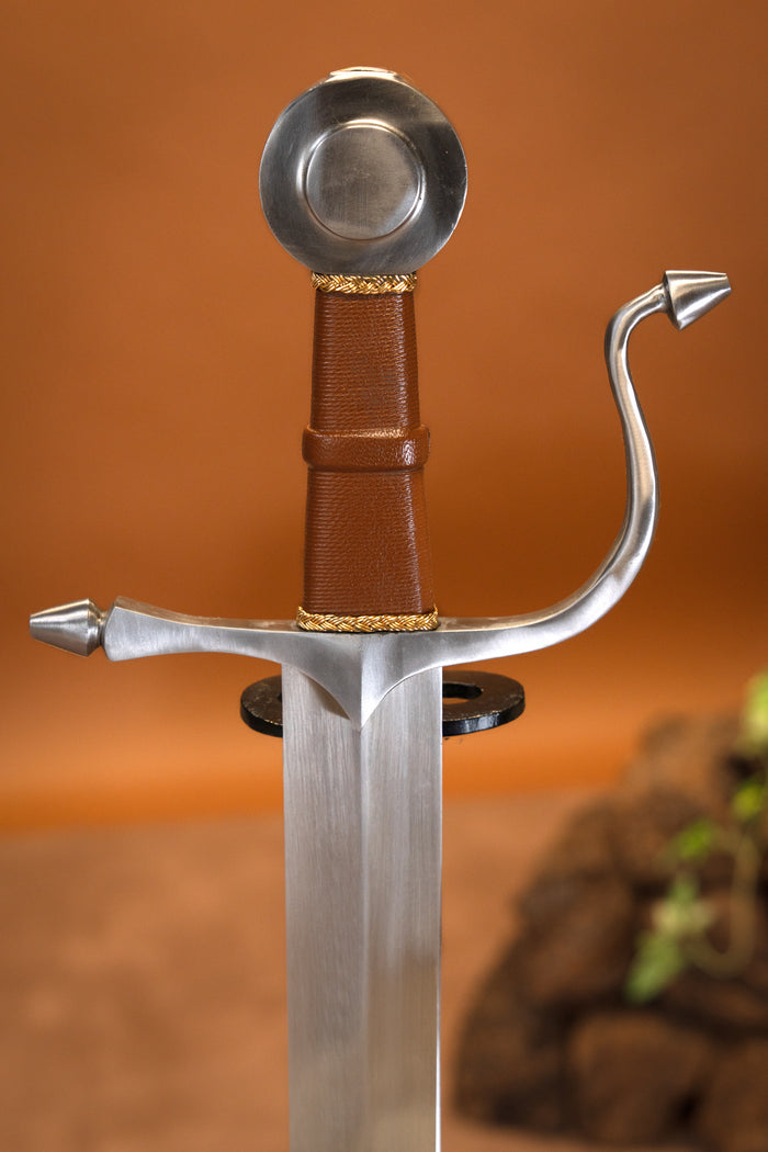 Medieval falchion St Michael, sharp
