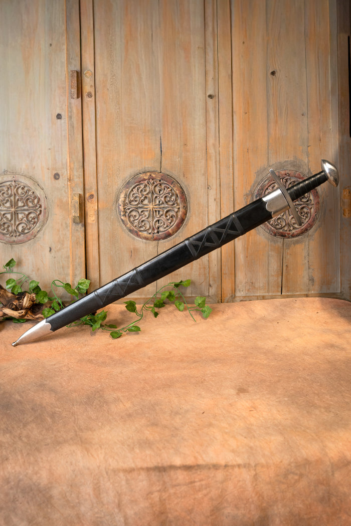 Viking sword Ulfberht, semi-sharp