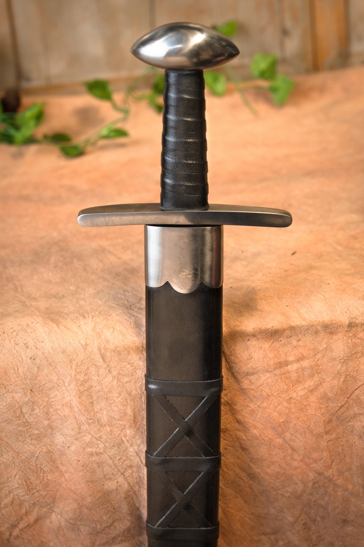 Viking sword Ulfberht, semi-sharp