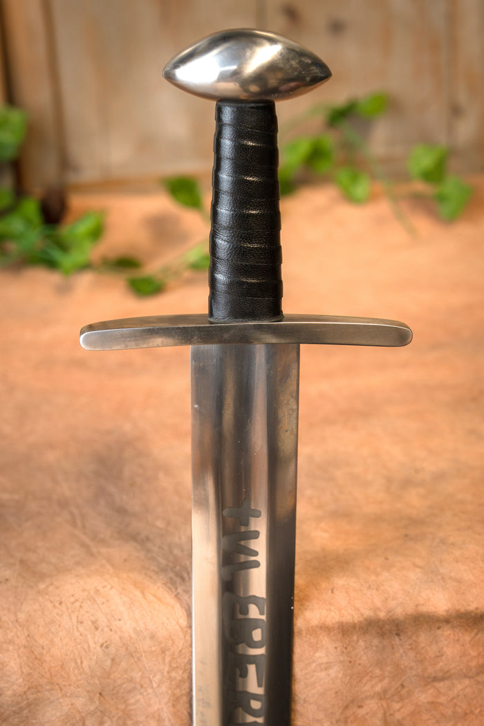 Viking sword Ulfberht, semi-sharp