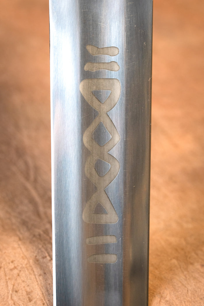 Viking sword Ulfberht, semi-sharp