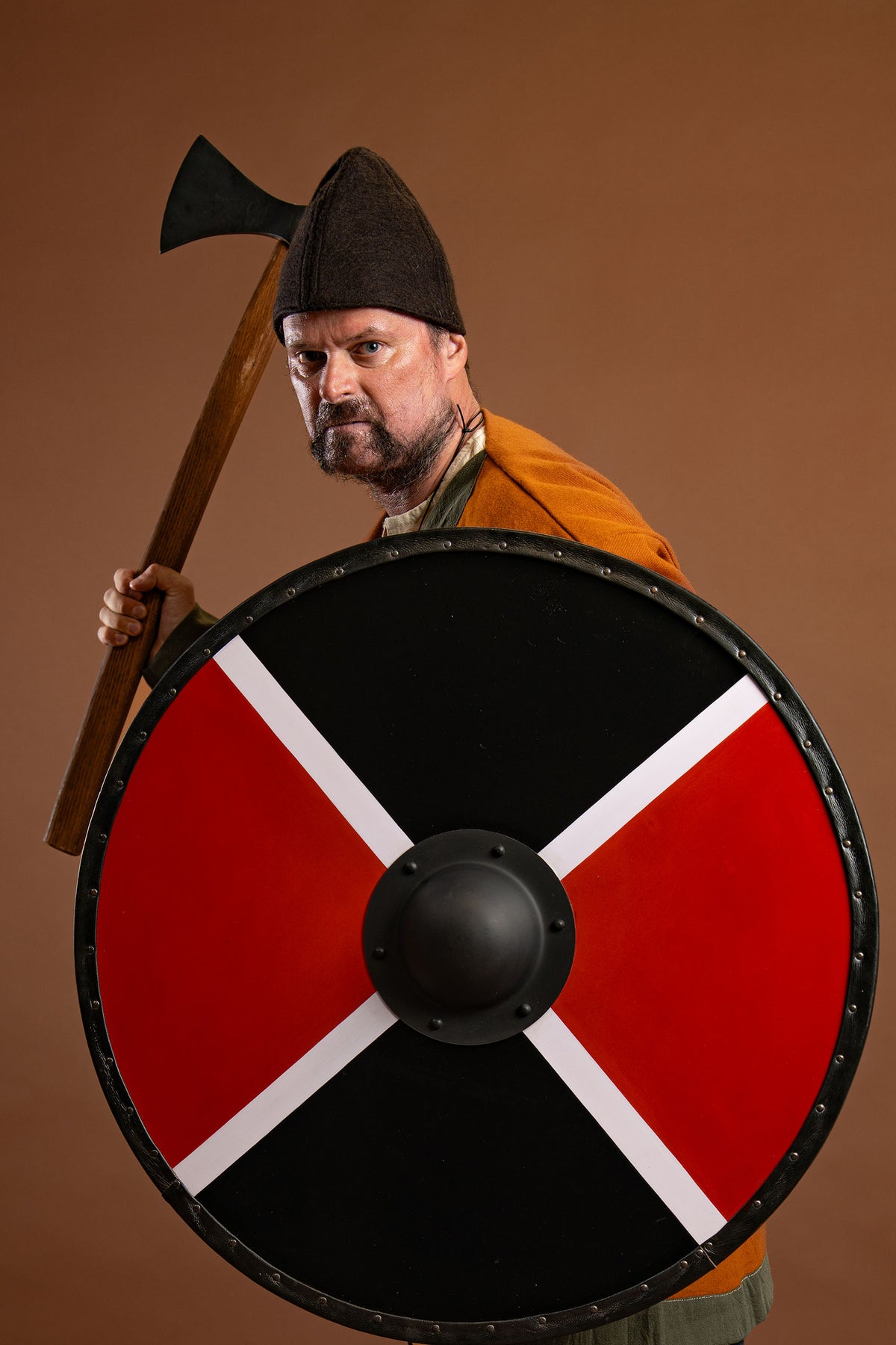 Viking axe Braga, type H, blunt (battle-ready)