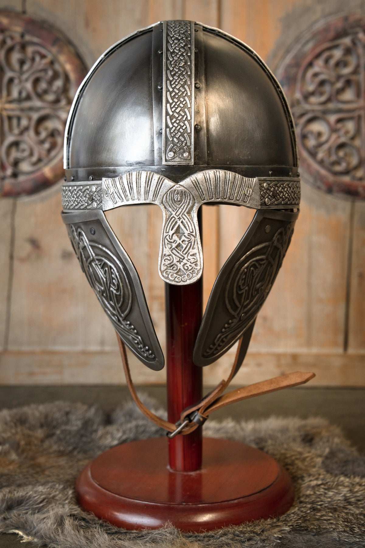 Viking helmet with dragons, 1-1.2 mm