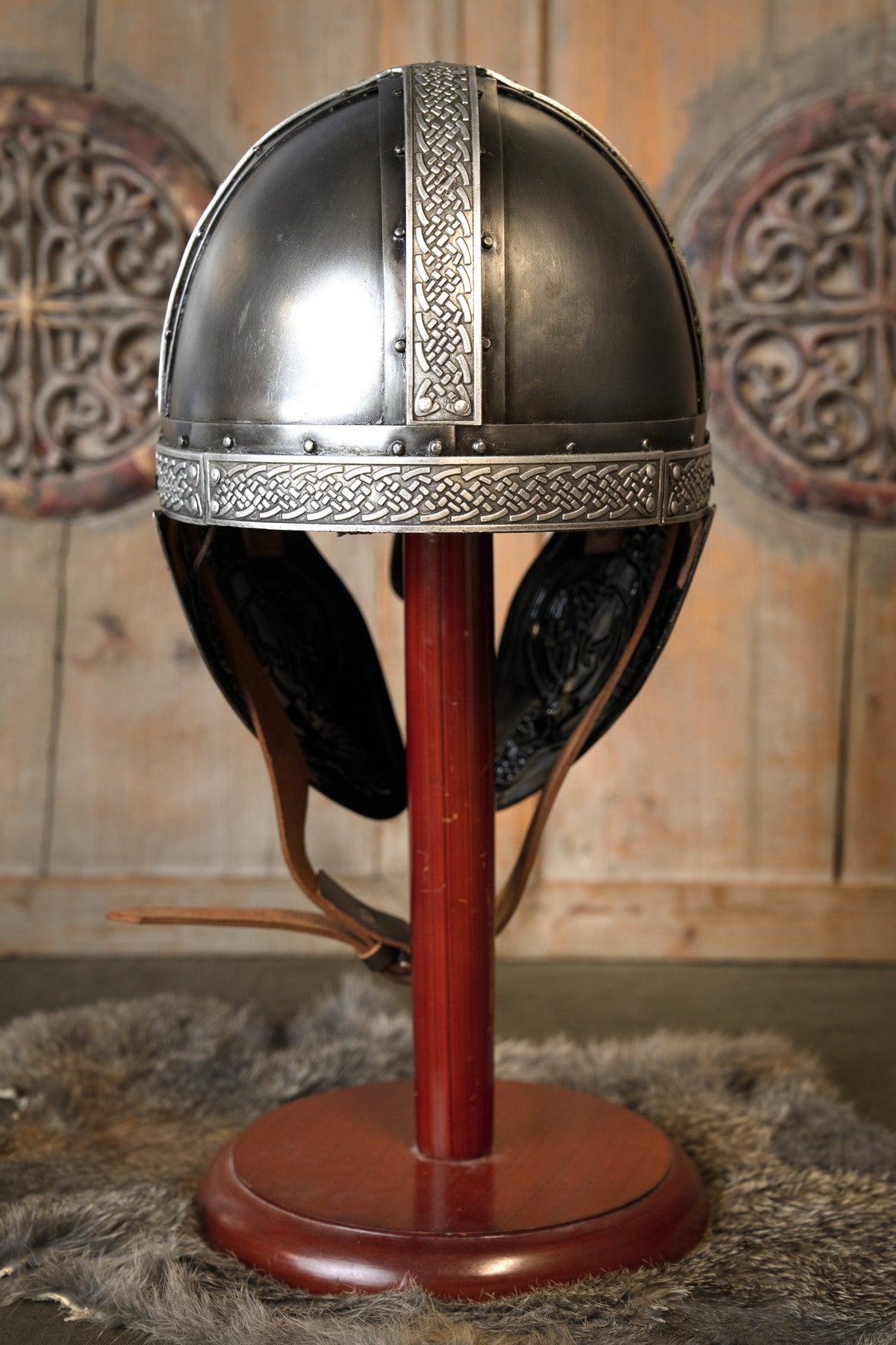 Viking helmet with dragons, 1-1.2 mm
