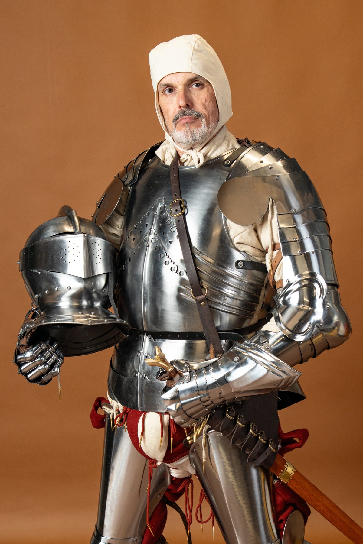 Gothic cuirass with faulds and culet, 1–1.2 mm