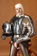 Gothic cuirass with faulds and culet, 1–1.2 mm