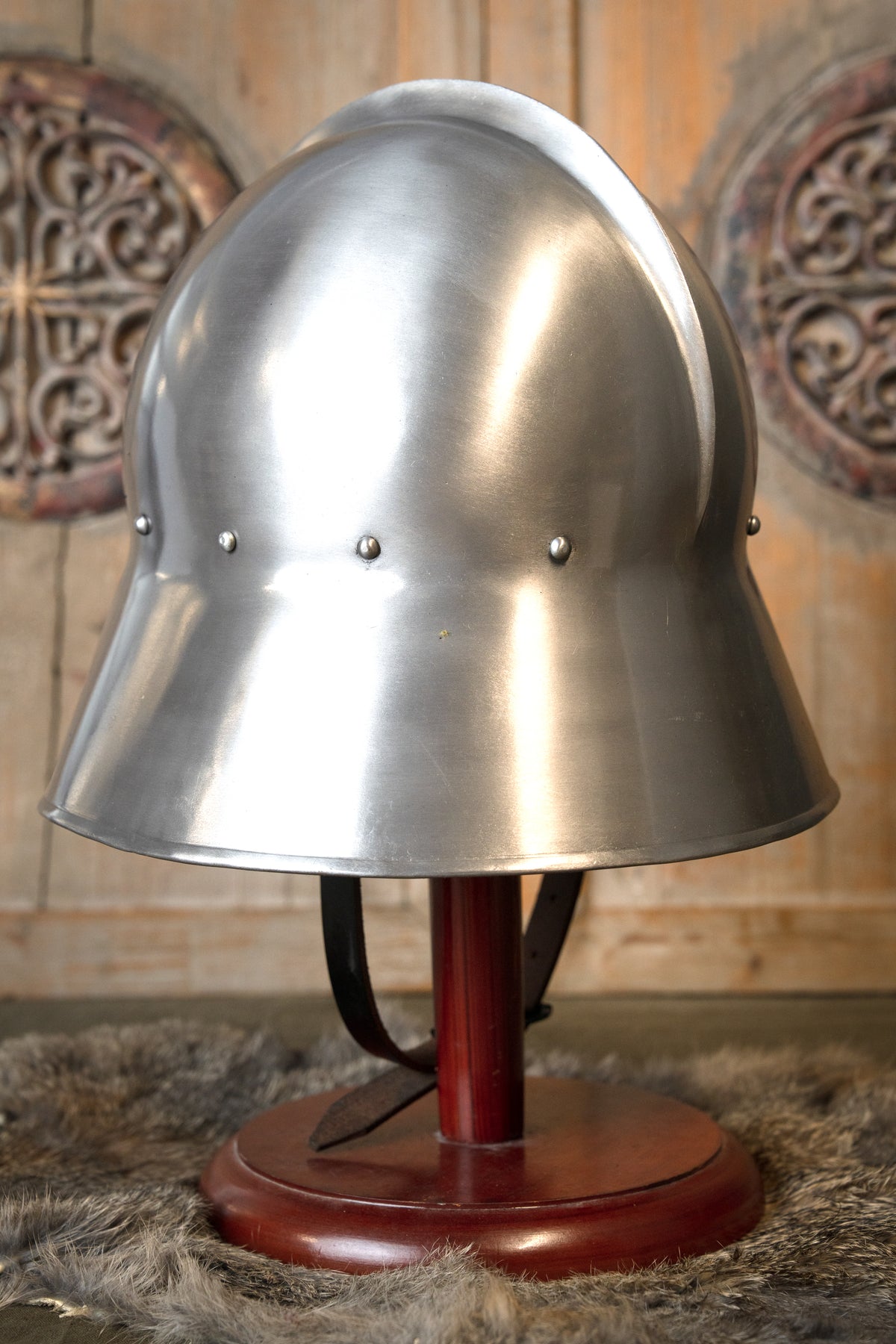 German 15th century kettle hat, 1 mm