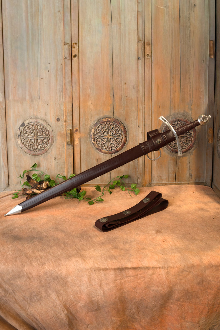 Medieval templar sword Bohemond II, semi-sharp