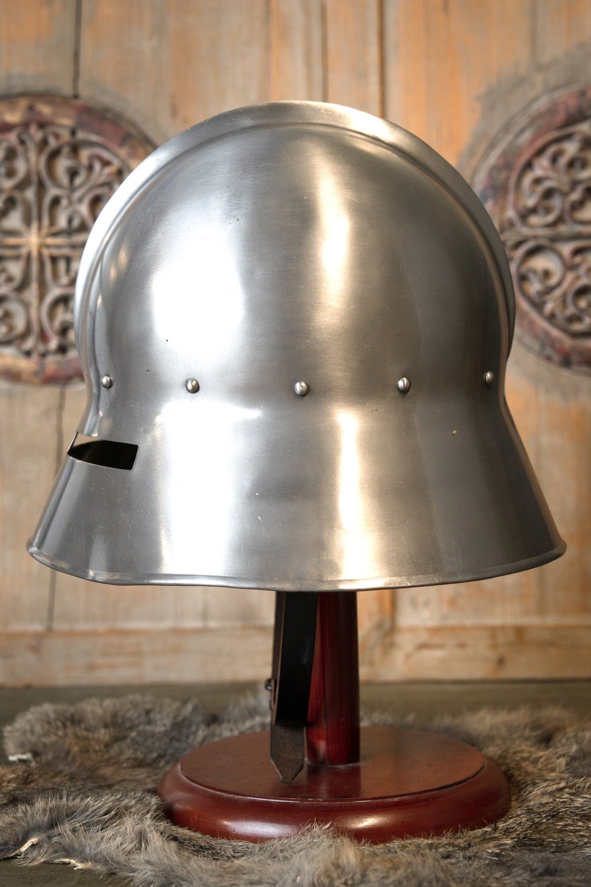 German 15th century kettle hat, 1 mm