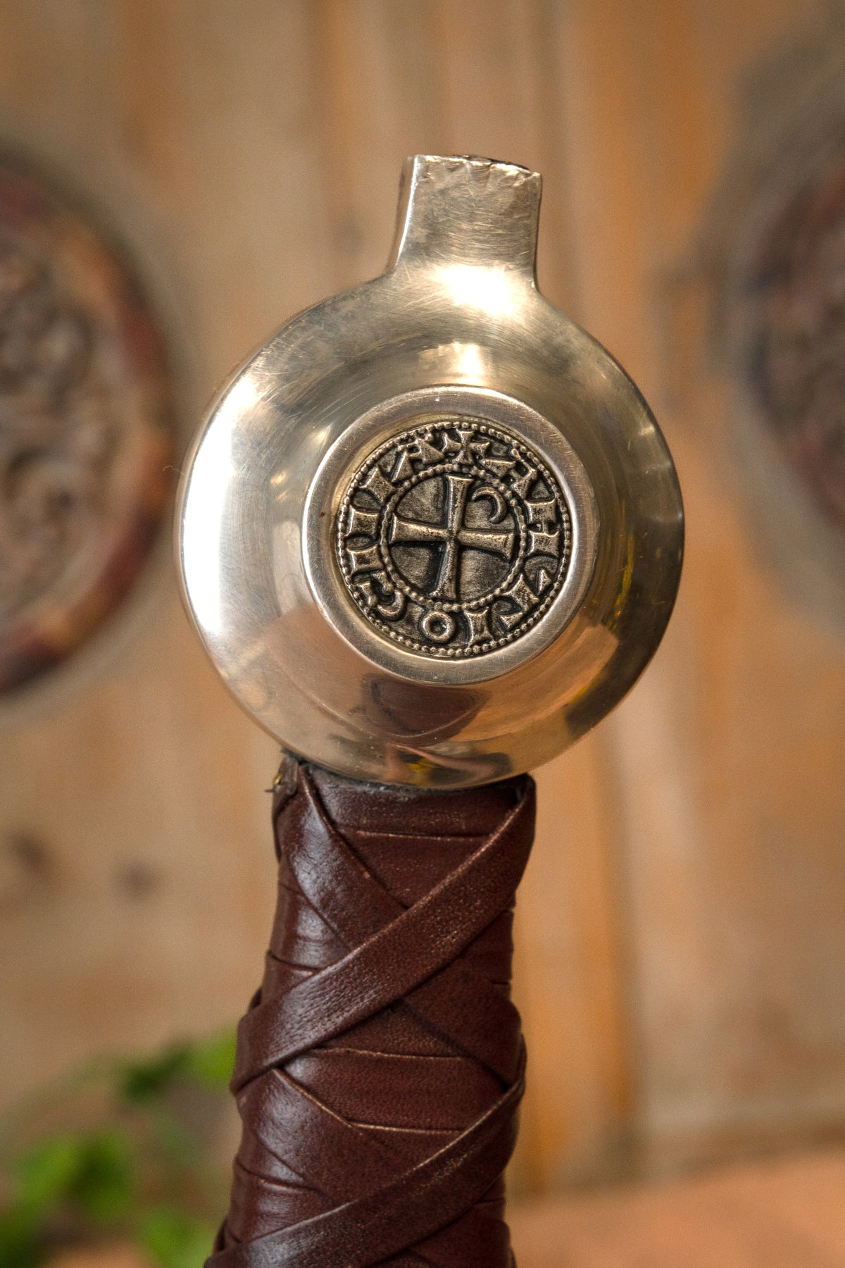 Medieval templar sword Bohemond II, semi-sharp