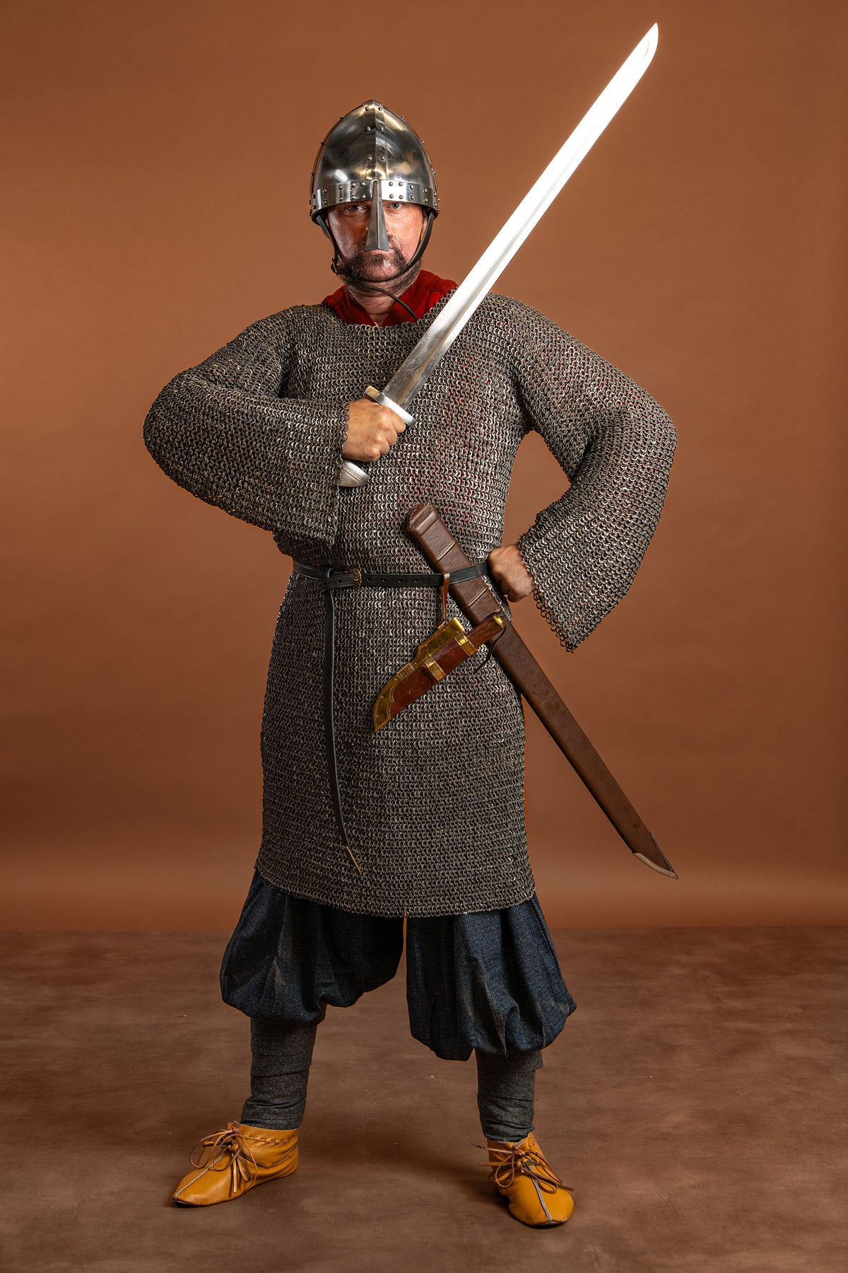 Spangenhelm Bayeux, 2 mm (battle-ready)
