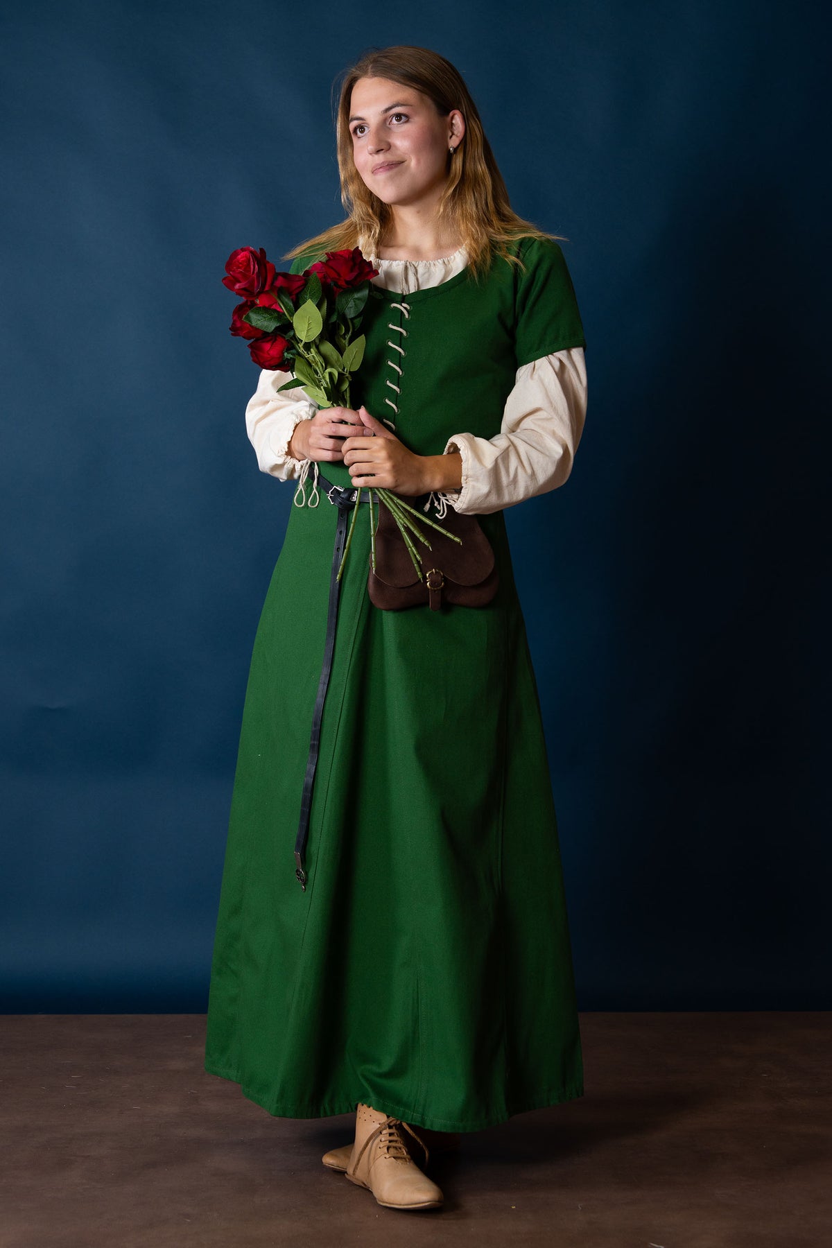 Cotehardie Odilia, green