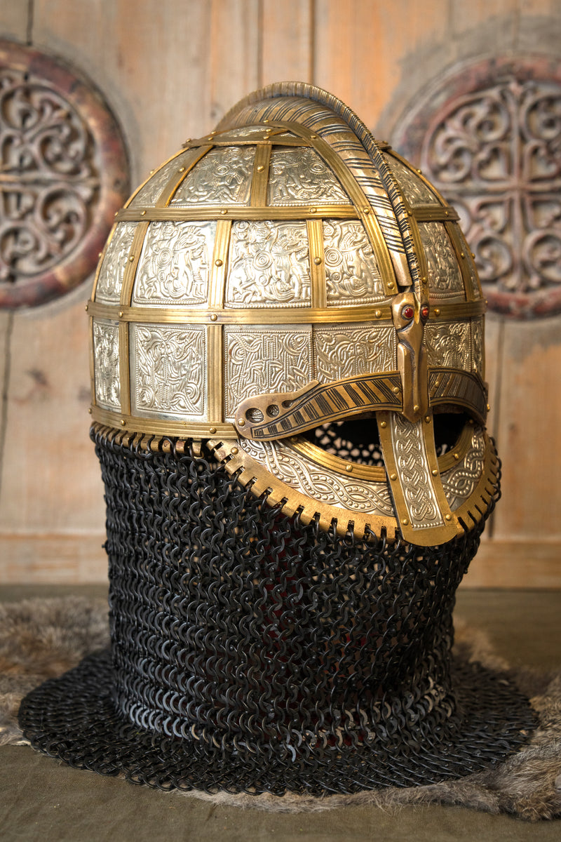Valsgärde 8 Viking helmet, 2 mm (battle-ready)