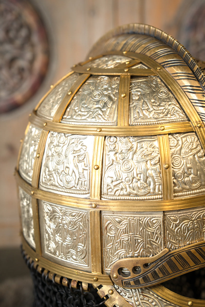 Valsgärde 8 Viking helmet, 2 mm (battle-ready)