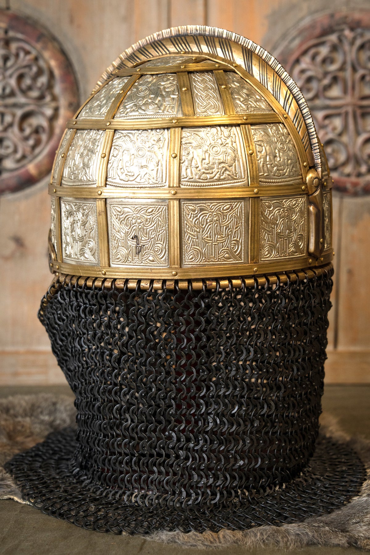 Vendelhelm Valsgärde 8, 2 mm (battle-ready)