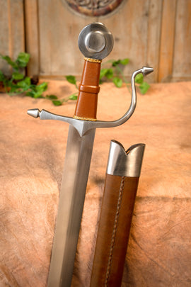 Medieval falchion St Michael, sharp