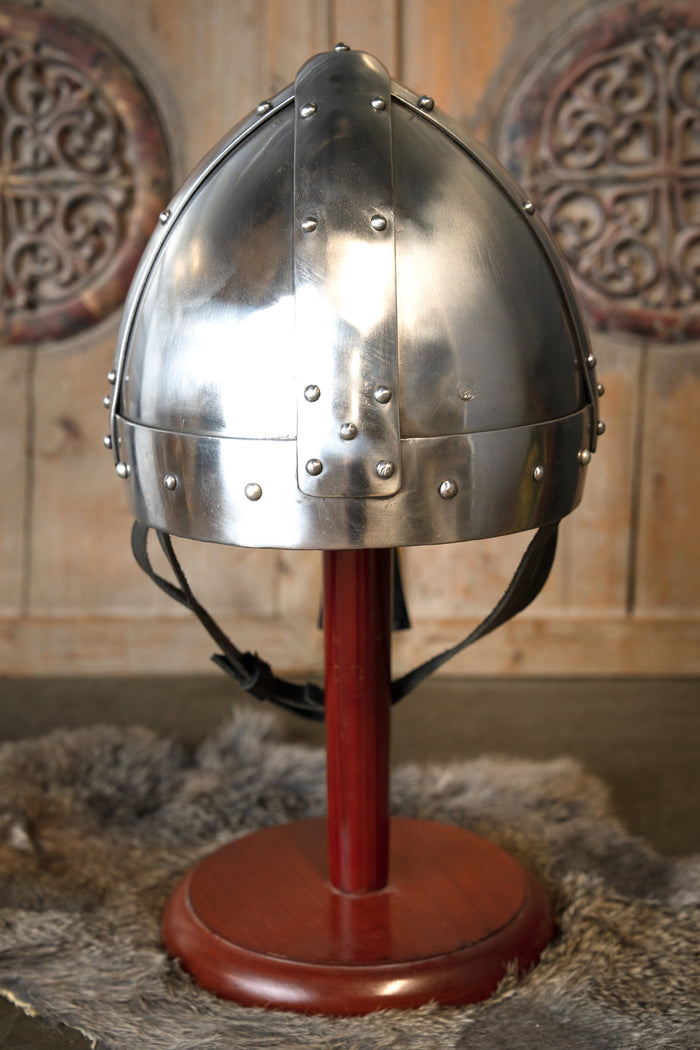 Viking spangenhelm, type nasal helmet, 2 mm (battle-ready)