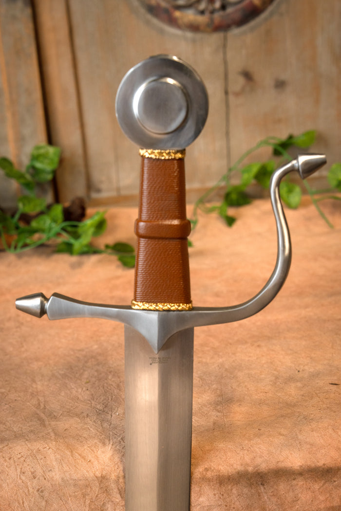 Medieval falchion St Michael, sharp