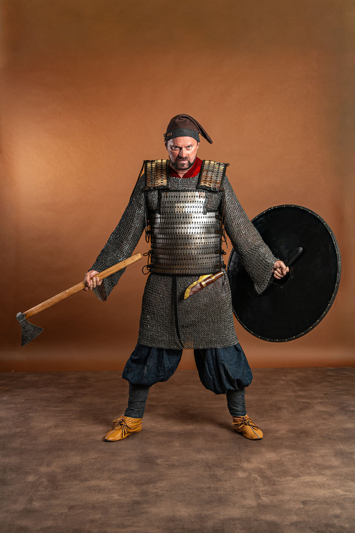 Viking lamellar armour Visby