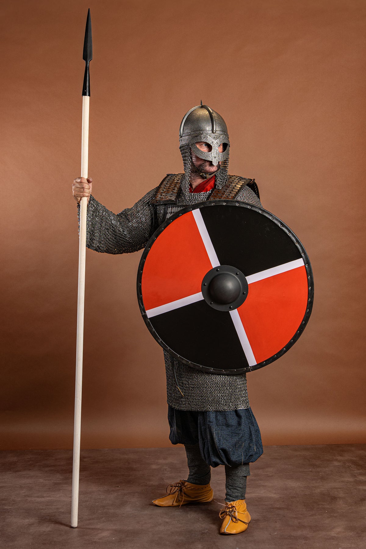 Gjermundbu helmet, antique finish, 2 mm (battle-ready)