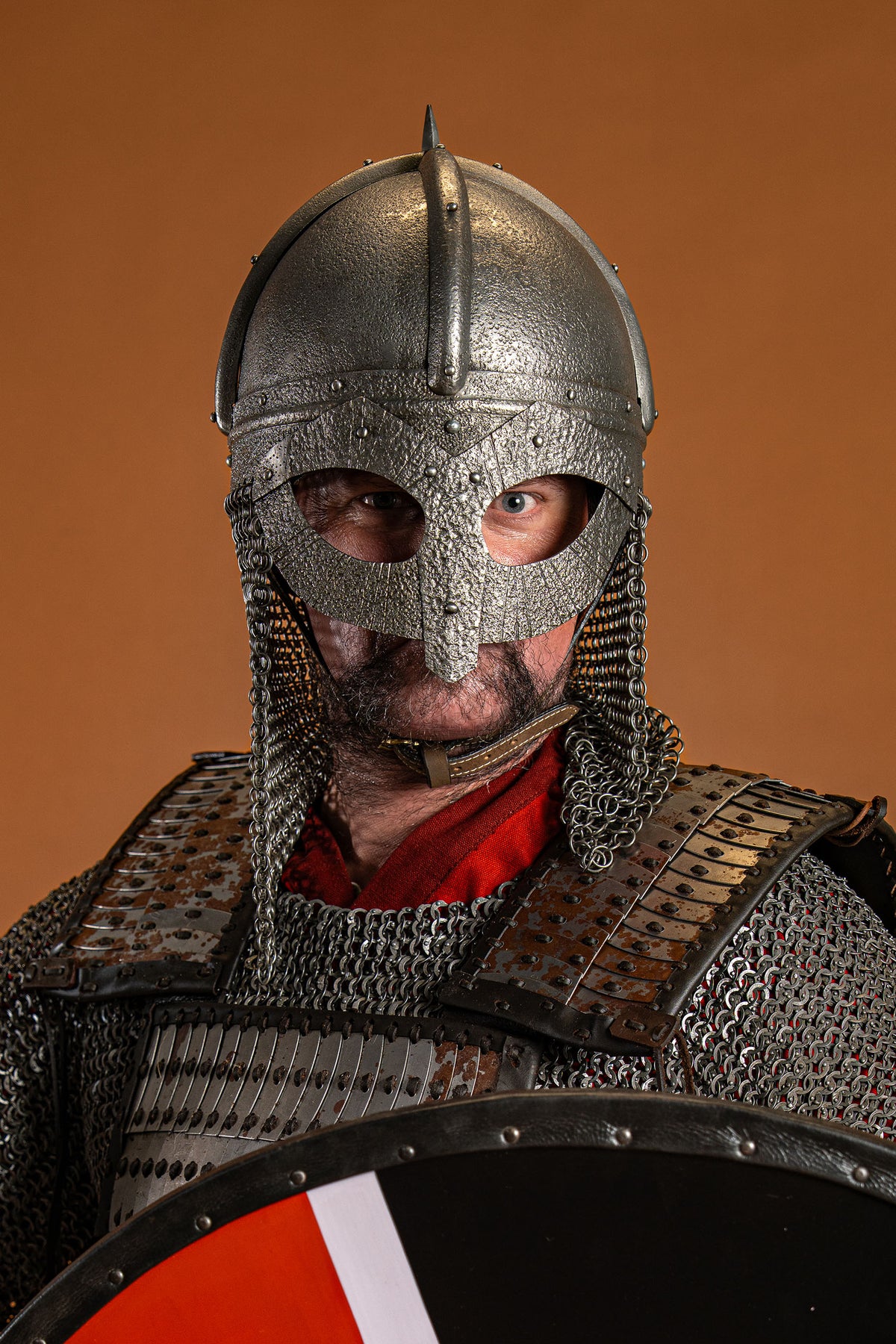 Gjermundbu helmet, antique finish, 2 mm (battle-ready)