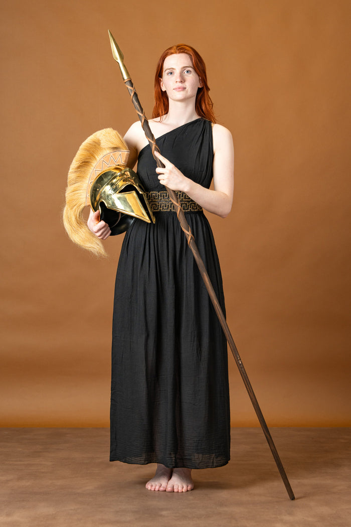 Goddess Dress Gaia, black