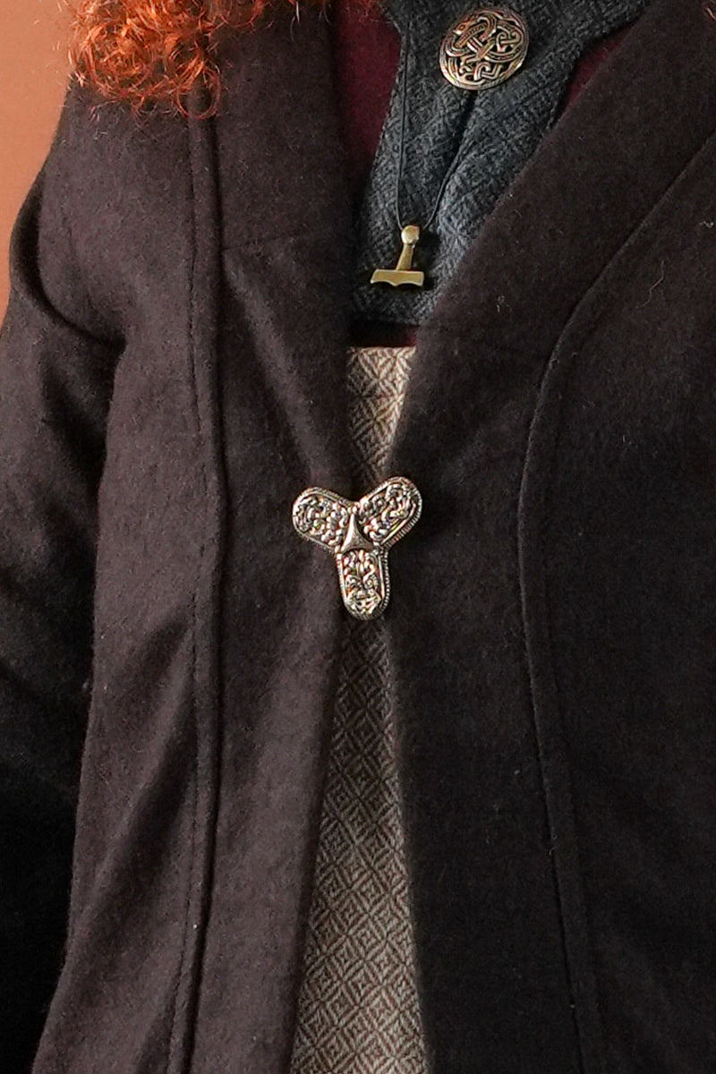 Viking brooch Tranby, bronze