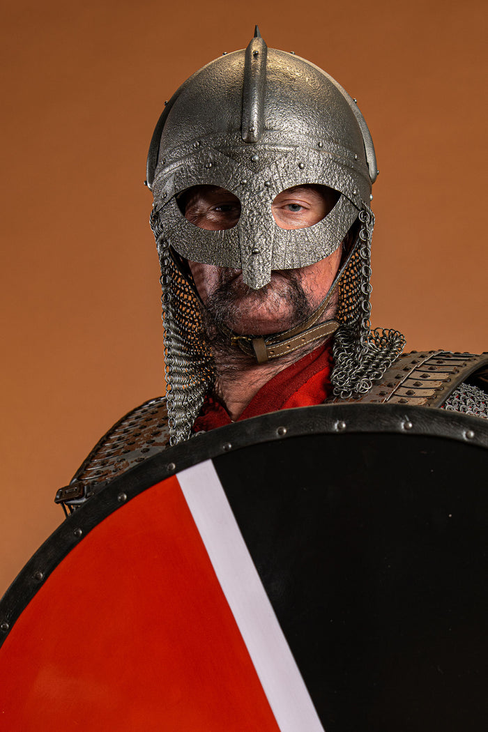 Gjermundbu helmet, antique finish, 2 mm (battle-ready)