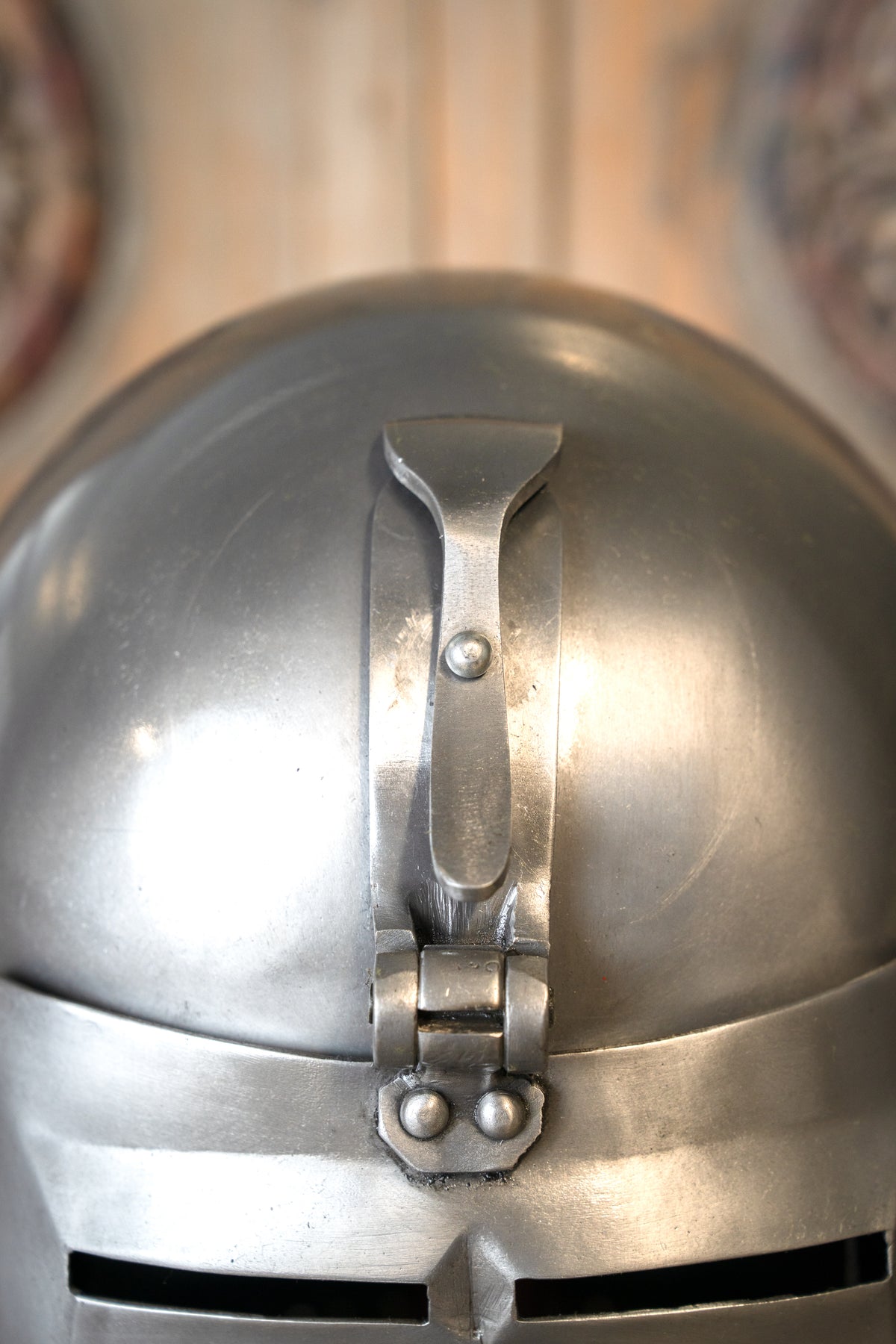 Klappvisor bascinet Ottokar, 1.6 mm