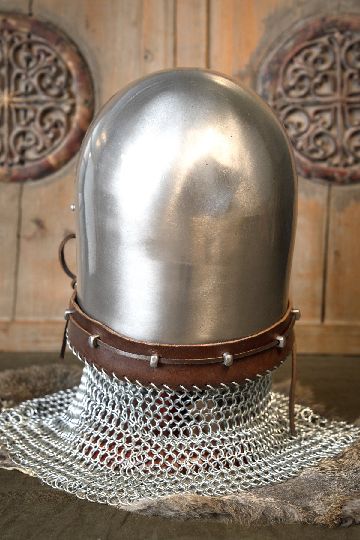 Klappvisor bascinet Ottokar, 1.6 mm