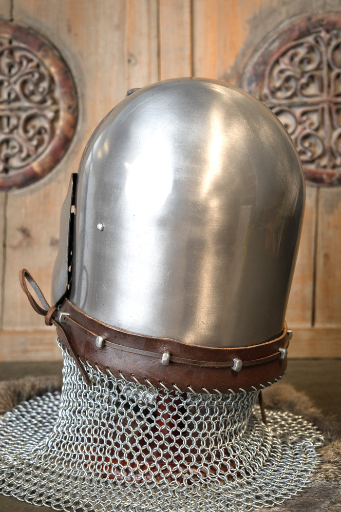 Klappvisor bascinet Ottokar, 1.6 mm