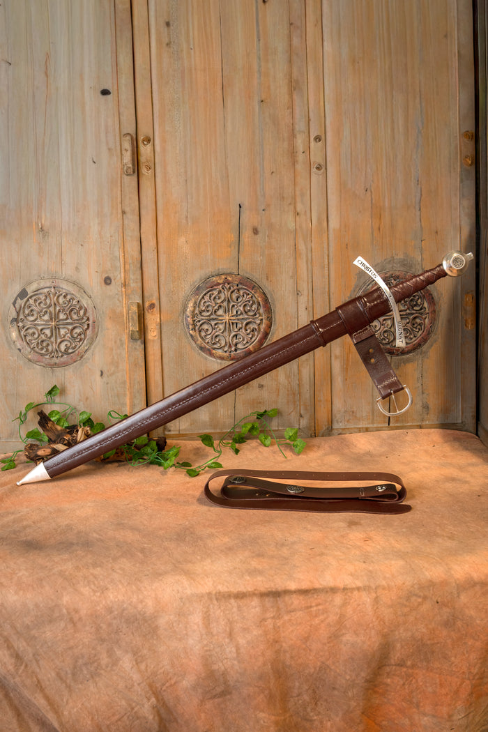 Medieval templar sword Bohemond II, semi-sharp