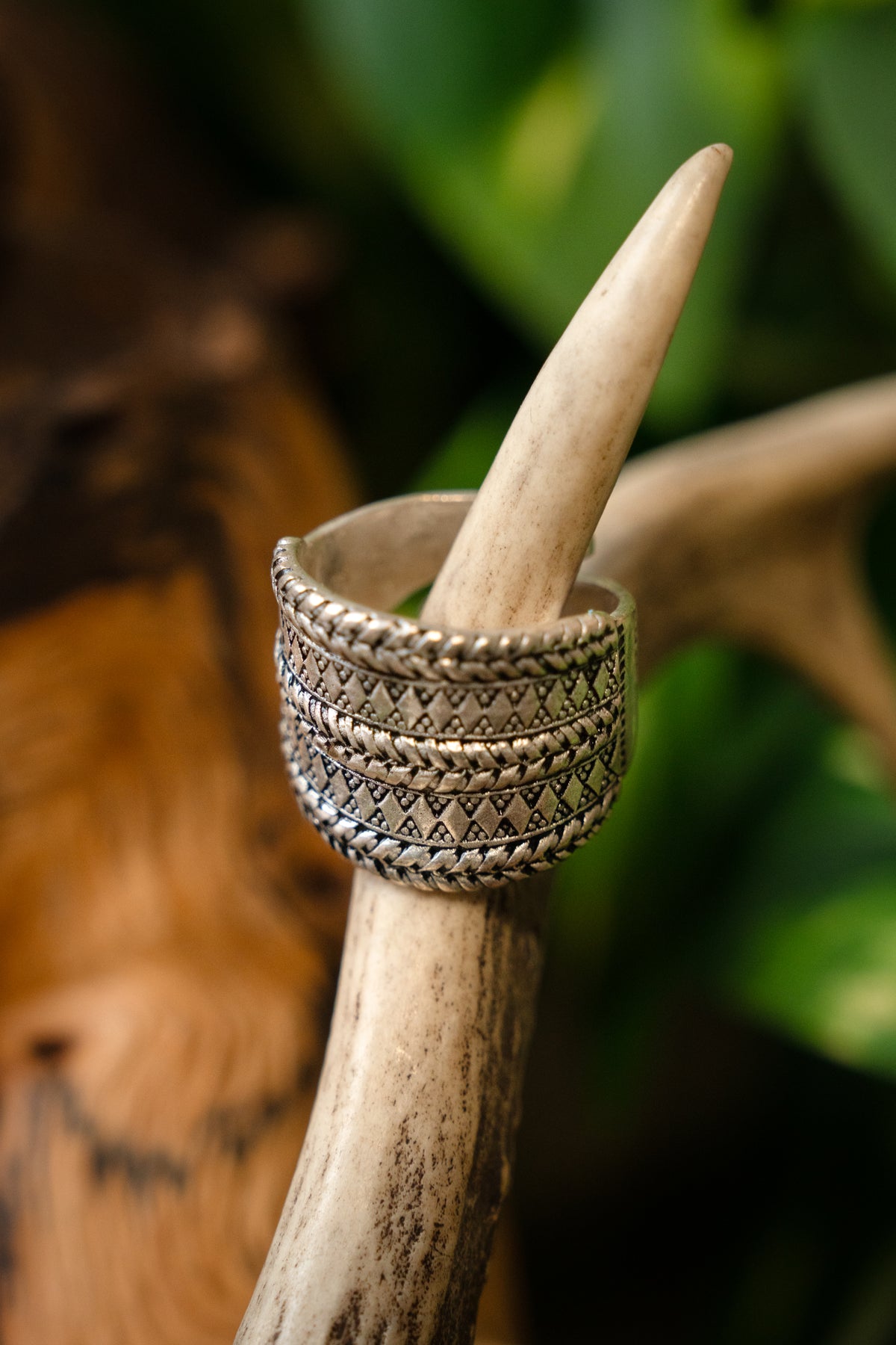 9th-10th century Viking ring Gotland, silvered bronze