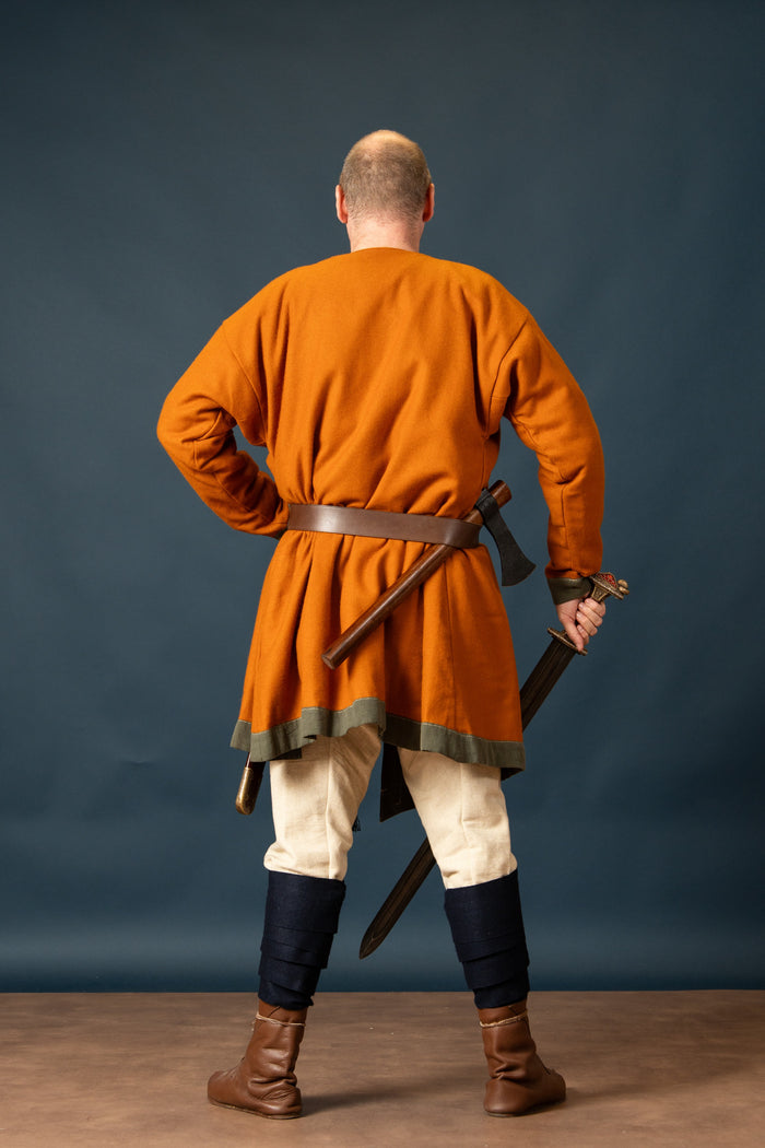 Kaftan Farman, wool, orange