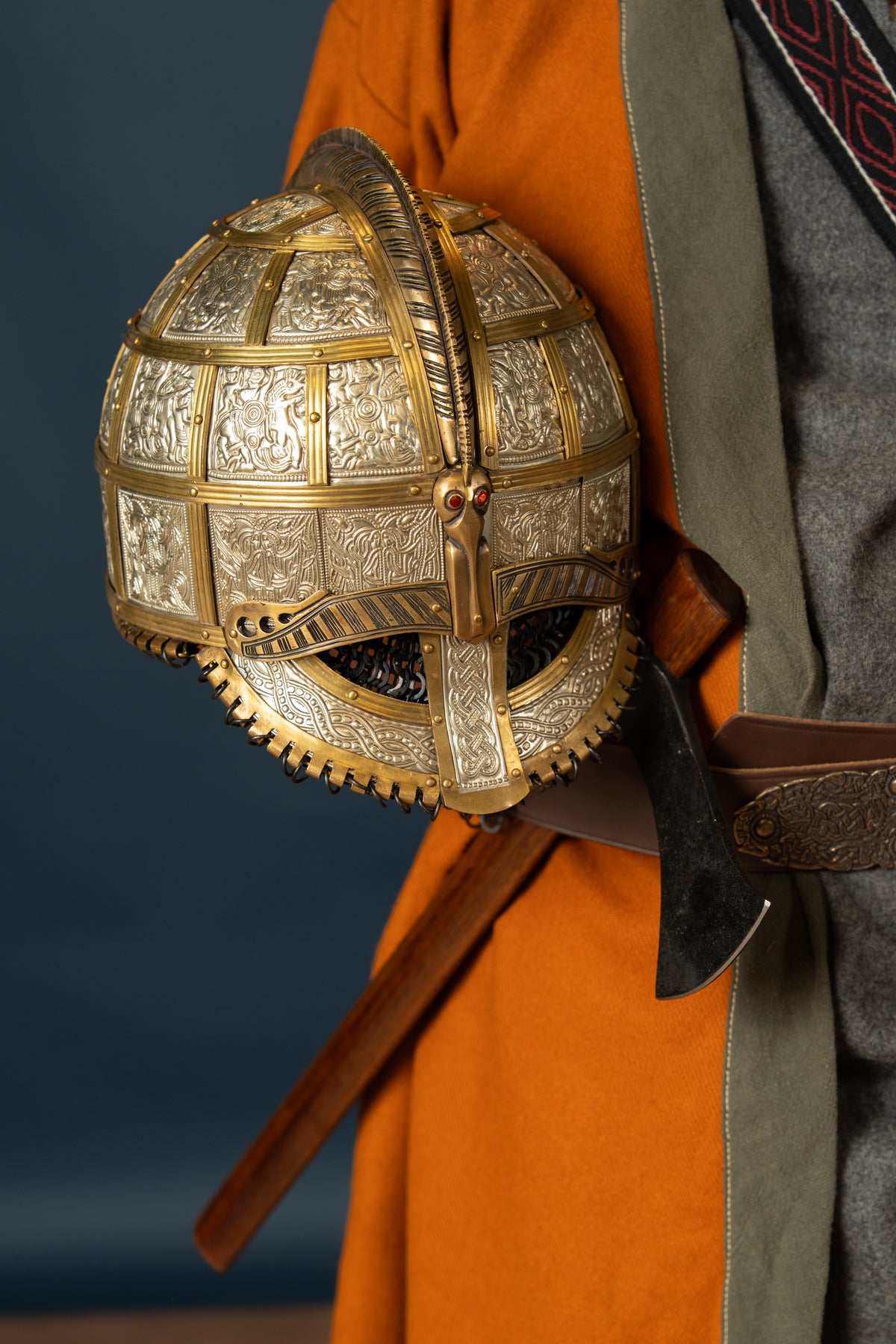 Vendelhelm Valsgärde 8, 2 mm (battle-ready)