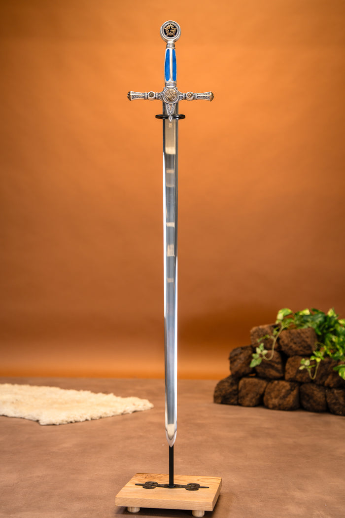 Freemason sword, semi-sharp