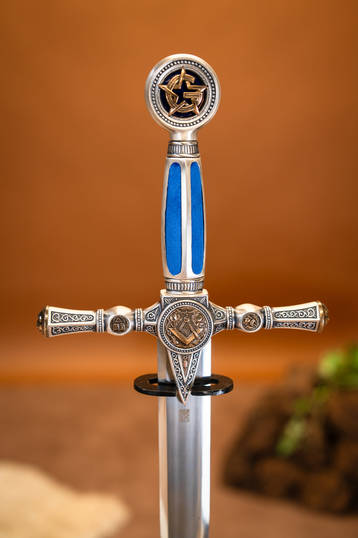 Freemason sword, semi-sharp