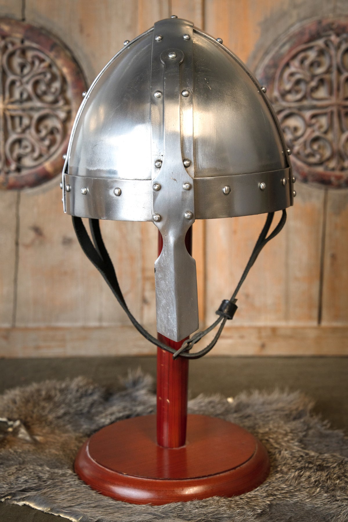 Norman spangenhelm, type nasal helmet, 2 mm (battle-ready)