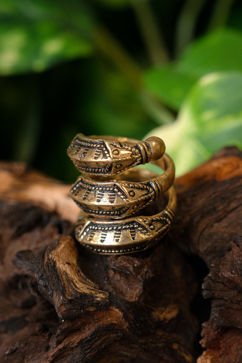 Bague de l'âge du fer Himlingoje, bronze