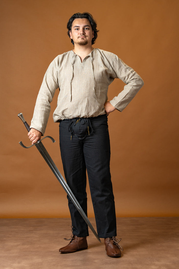 Landsknecht trousers Daniel, black