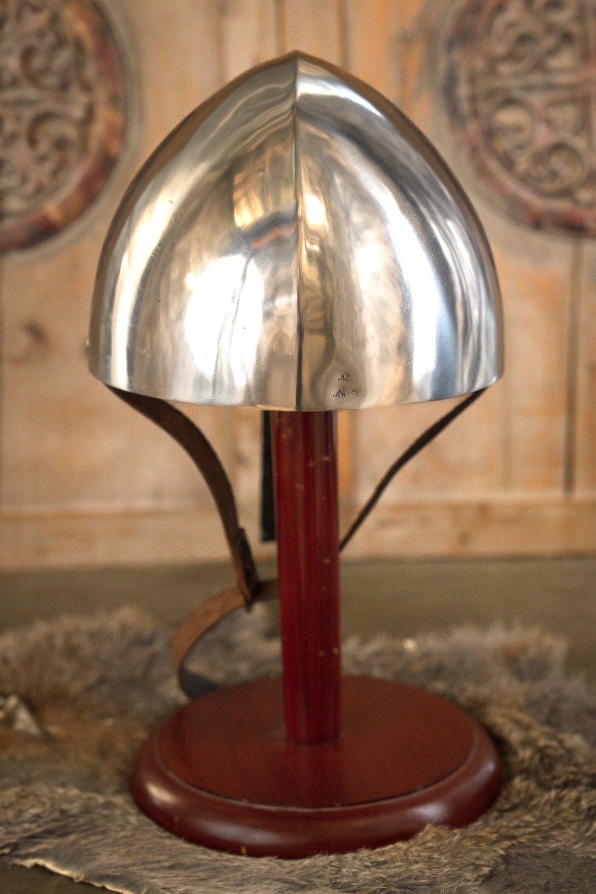 Late 12th century nasal helmet, 1.6 mm