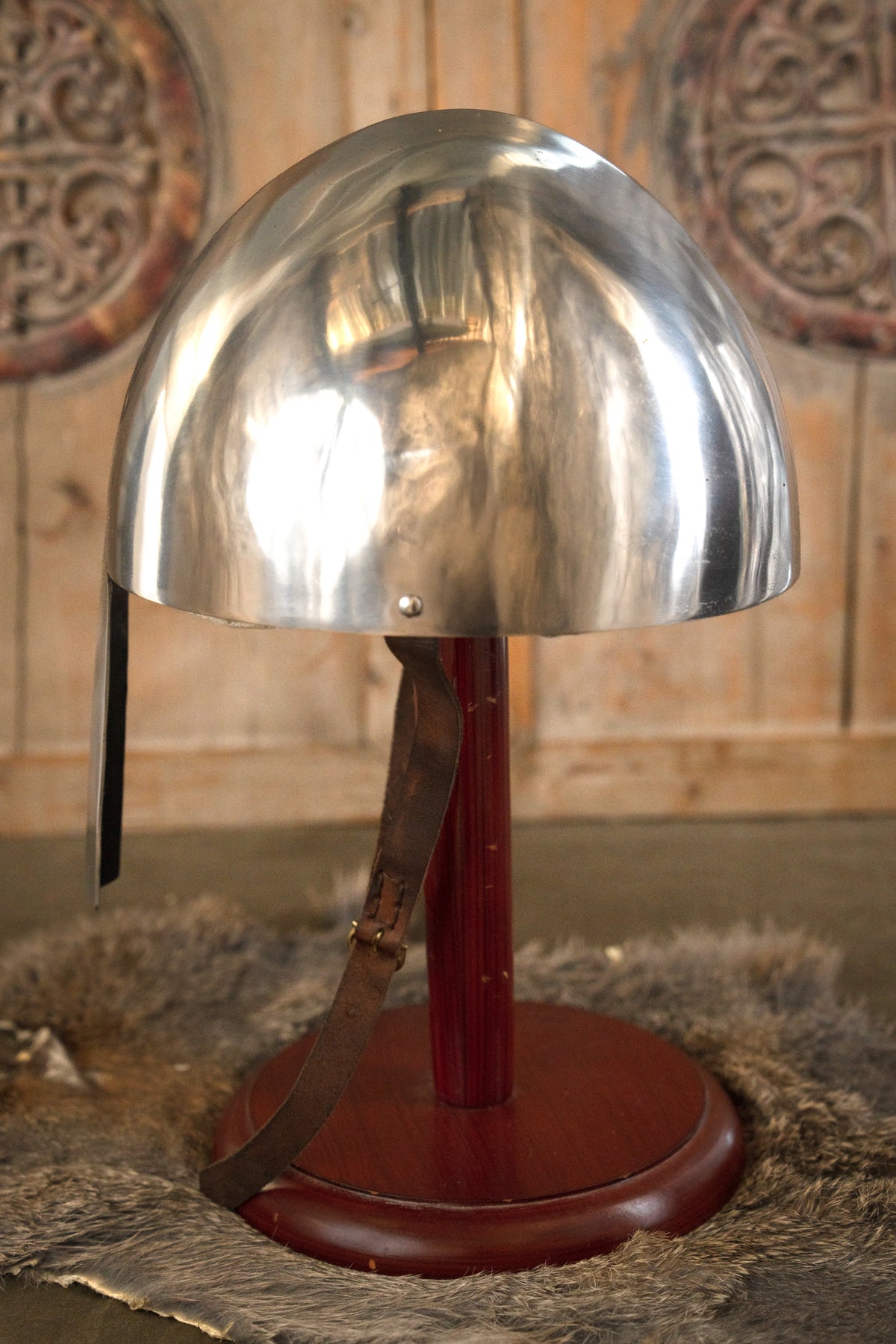 Late 12th century nasal helmet, 1.6 mm