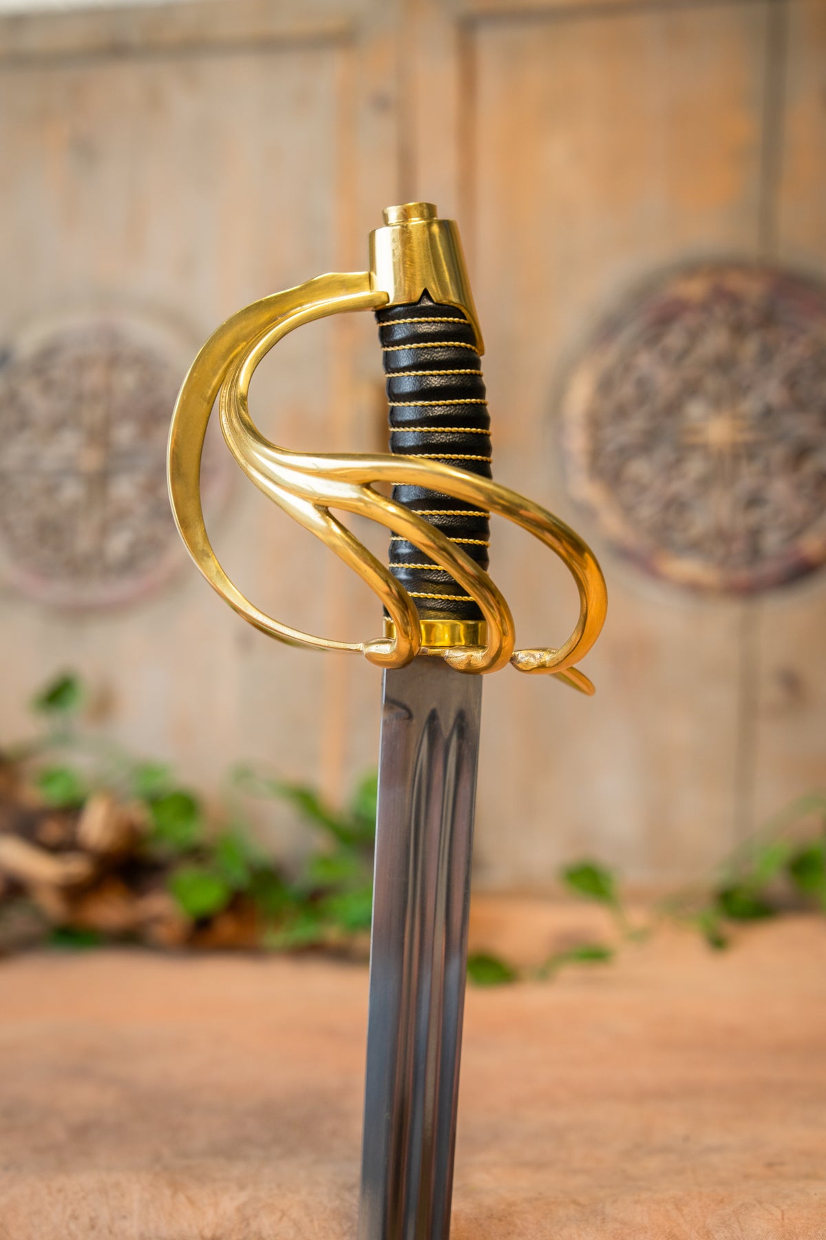Napoleonic cuirassiers saber, semi-sharp
