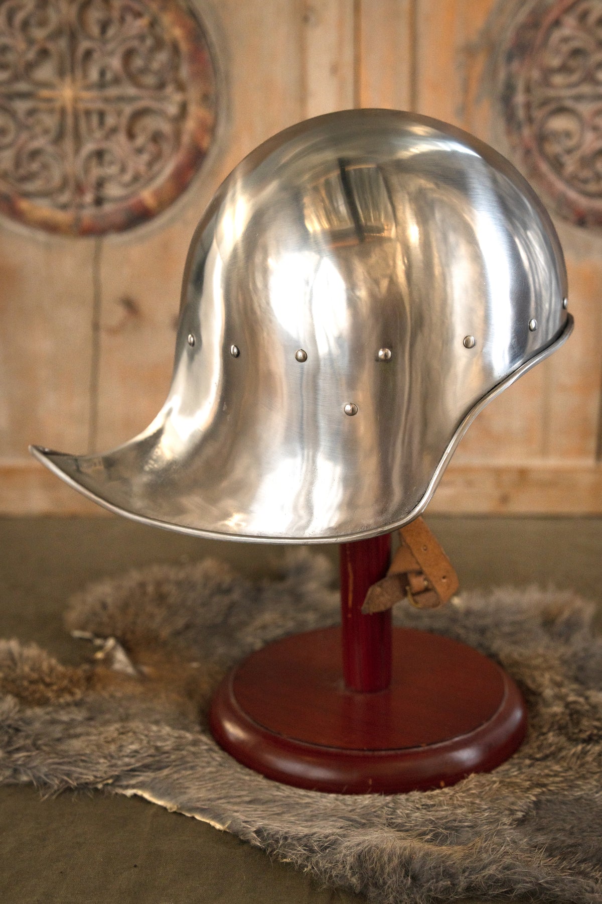 Early 15th century sallet, 1.6 mm