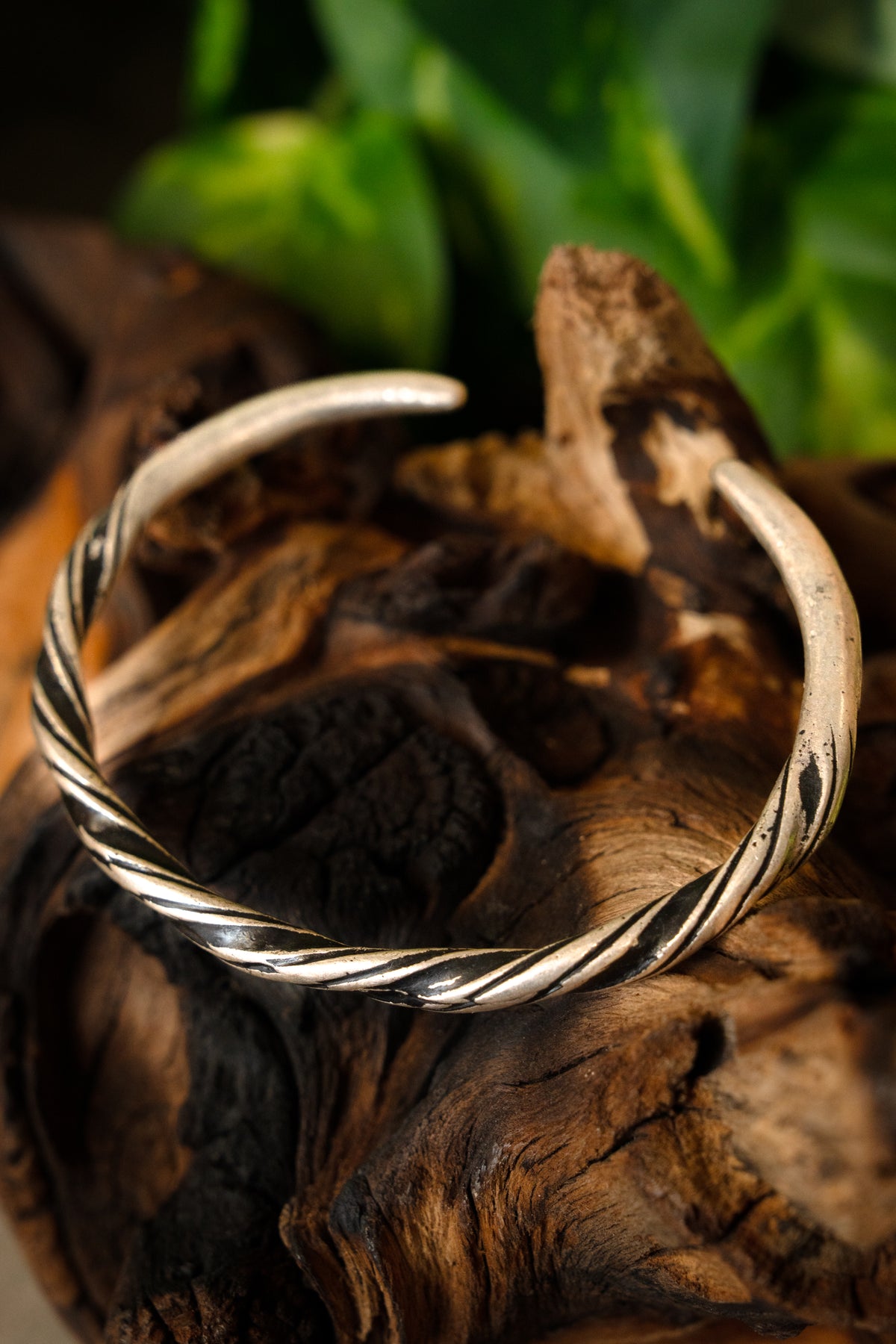 Viking bracelet Danelaw, silvered bronze