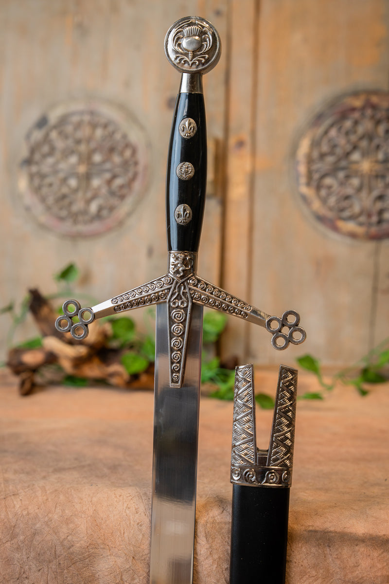 Claymore con fodero, semi-affilata